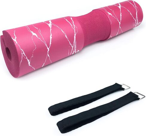 Barbell Pad for Squats, Lunges and Hip Thrusts - Squat Pad Weight Lifting Bar Cushion Pad Protector for Neck and Shoulder - Fit Standard and Olympic Bars in Saudi Arabia