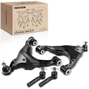 A-Premium Set of 4, Front Lower Control Arm, Outer Tie Rod End, Compatible with Toyota 4Runner 2003-2009, FJ Cruiser 2007-2009, Lexus GX470 2003-2009 in Saudi Arabia