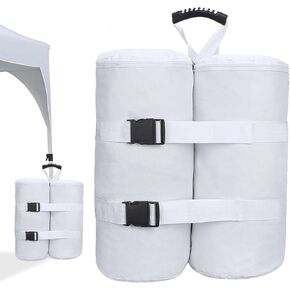 Canopy Weights Bag Leg Weight for Pop up Canopy Tent, Sand Bags for Patio Umbrella Instant Outdoor Sun Shelter (Black) in Kuwait