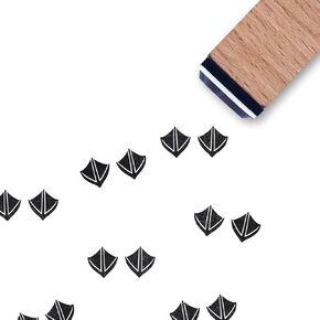 Duck Track Rubber Stamp, 3/5 Inch Small Mini Stamp for Scrapbooking Card Making Planner in Saudi Arabia