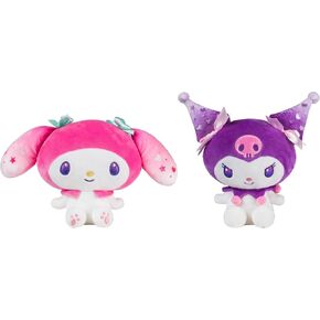 My Melody™ 50th & Kuromi™ 20th Anniversaries 8 بوصات من القطيفة - منتج سانريو مرخص رسميًا من Jazwares - للأعمار من 6 سنوات فما فوق in Kuwait