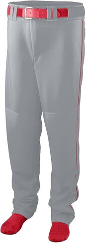 بنطال البيسبول/الكرة اللينة للرجال من سلسلة Augusta Sportswear مع أشرطة in Saudi Arabia