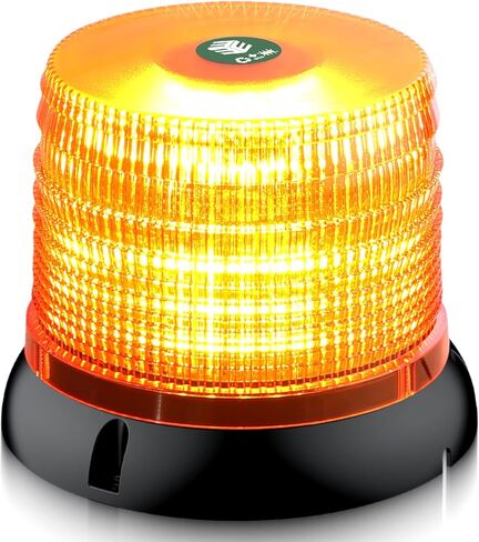 EYPINS الأزرق LED منارة ضوء ستروب 12-24V، سلامة الطوارئ وامض تحذير على جانب الطريق ضوء منارة مع سلك مستقيم 16ft، 40 المصابيح 40W أضواء على السطح للماء لمركبات السيارات الشاحنة in Kuwait