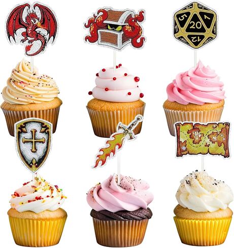 Dnd Cupcake Topper in Saudi Arabia