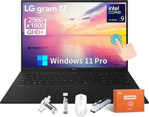 لاب توب LG gram Style مقاس 14 بوصة OLED، ومنصة Intel Core i7 Evo من الجيل الثالث عشر، ونظام التشغيل Windows 11 Home، وذاكرة الوصول العشوائي 32 جيجابايت، وقرص SSD 1 تيرابايت، باللون الأبيض الديناميكي in Kuwait
