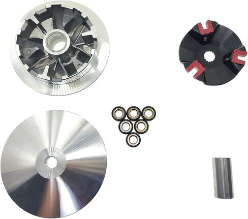 Performance Roller Variator Drive Face Pulley Assembly Fit For NMAX125 NMAX150 NMAX155 | 14.4g | Compatible with MBK OCITO N-MAX and TRICITY 125 155(Drive Face) in Saudi Arabia