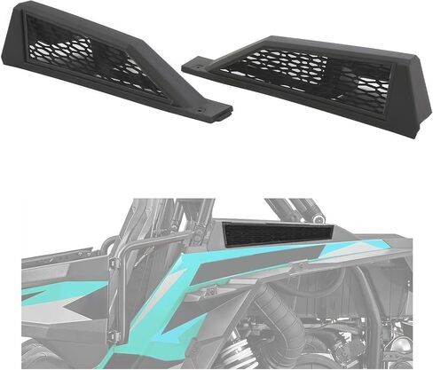 طقم إطار فلتر مسبق للسحب من KUAFU متوافق مع 2015-2018 Polaris RZR XP/XP4 Turbo 4 XP 1000 UTV بديل لأغطية فتحات تهوية مدخل الهواء 2206649 (تشمل الأجهزة) in Saudi Arabia