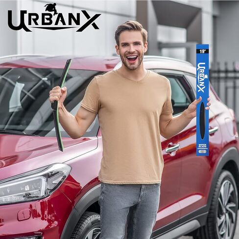 UrbanX 2-IN-1 All Seasons Water Repellency Original Equipment Replacement Wiper Blades For 2016 Jeep Compass 22" & 20" - Driver & Passenger Side (Pack of 2) in Saudi Arabia