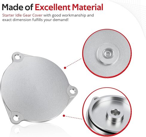 JAVIK Starter غطاء تروس خامل مع مسمار لسوزوكي DR-Z400E DR-Z400 DR-Z400S DR-Z400SM 2000-2024 QuadRacer 450 QuadSport Z 400 LT-Z400 QuadSport Z 400 LE LT-Z400 2003-2014 O.E.M # 11352-29F50 in Saudi Arabia