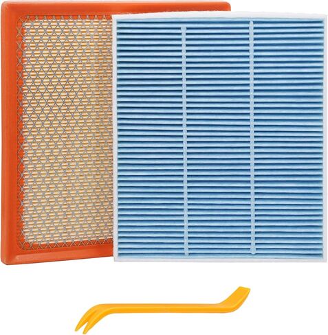 حزمة كومبو لمرشح هواء المحرك وفلتر هواء المقصورة - متوافقة مع Subaru Ascent 2019-2025، Crossstrek 2018-2023، Impreza 2017-2025، Legacy 2020-2025، Outback 2020-2025-CF12157&CA12295 in Kuwait