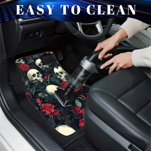Sea Turtle Car Floor Mats Set of 4 Starfish Watercolor Painting Colorful Automotive Car Floor Carpets Non-Slip Auto Car Accessories Universal Fit Car Accessories for Truck in Saudi Arabia