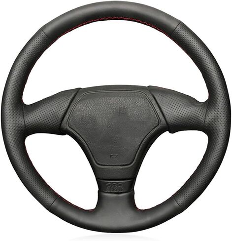 Fit for BMW 3 Series E36 E46 1995-2000,Car Steering Wheel Cover,Anti Slip and Wear Resistant,Leather Steering Wheel Cover in Saudi Arabia