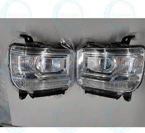 Clear Lens LED Head DRL Lamps for GMC Sierra 2014-2018 1500 2500HD 3500 HD in Kuwait