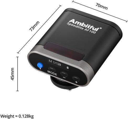 AMBITFUL AF970 Camera Flash Speedlite for Canon Nikon Sony Olympus Fuji Panasonic,2.4G Wireless Flash, Recycle Time 0.1-2.5s,Adjustable Flash Head W/LCD Panel&Single-Contact Hotshoe in Kuwait