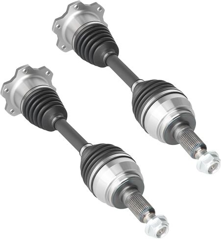 NEW Left & Right Front CV Axle Shaft Assembly fits for Cadillac Escalade, for Chevrolet K1500, Silverado 1500, Tahoe, Avalanche, GMC K1500, Sierra 1500, Yukon 1999-2006, Driver & Passenger side, 2PCS in Saudi Arabia