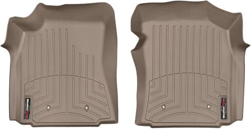 بطانات أرضية مخصصة من Weathertech لسيارة Toyota Tundra، Tundra، Tundra - الصف الأول (440011)، أسود in Saudi Arabia