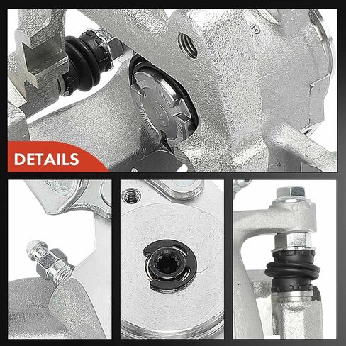 A-Premium Disc Brake Caliper Assembly with Bracket Compatible with Volkswagen Passat 2008-2009, Passat CC 2009, CC 2009/2012, Rear Left Driver Side in Saudi Arabia