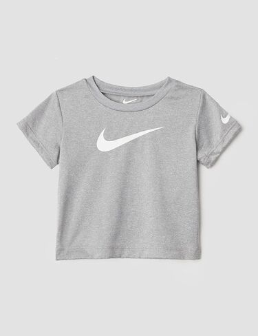 Nike Baby Boys Dri-FIT Swoosh Graphic Tee & Shorts 2 Piece Set (B(66F237-023)/G, 24 Months) in Saudi Arabia