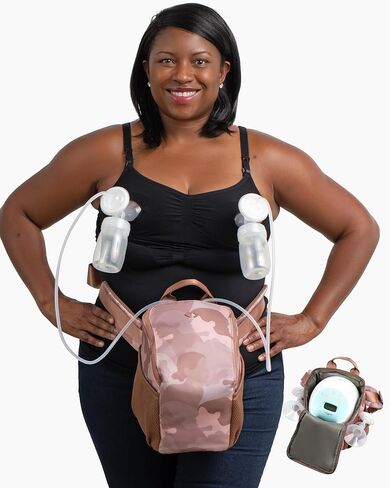 Portable Breast Pump Bag, Spectra S1 Bag. Belt Bag Pumping Bag - Pump-A-Porter - Idaho Jones | Hands Free Carrying Breastpump Bag Turns Electric Breast Pump Into Wearable Breast Pump in Kuwait