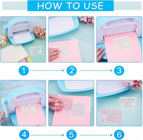 GLOBLELAND Christmas Frame Cutting Dies Christmas Deer and Santa Claus Die Cuts Christmas House Cutting Dies for DIY Scrapbooking and Cards Making Album Envelope Decoration in Saudi Arabia