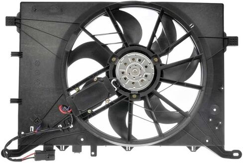 Engine Cooling Fan Assembly 1PC Replaces 306805474 Compatible with Volvo S60 2001-2003 Compatible with Volvo S80 2001-2003 Compatible with Volvo V70 2001-2003 Compatible with Volvo XC70 2003-2003 in Saudi Arabia