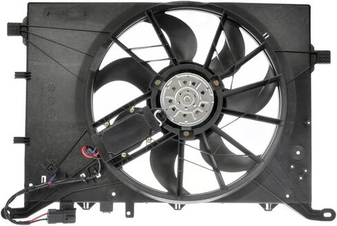 Engine Cooling Fan Assembly 1PC Replaces 306805474 Compatible with Volvo S60 2001-2003 Compatible with Volvo S80 2001-2003 Compatible with Volvo V70 2001-2003 Compatible with Volvo XC70 2003-2003 in Saudi Arabia