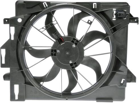 مجموعة مروحة تبريد المحرك قطعة واحدة تحل محل 5058674AA، 5058674AC متوافقة مع Ram C/V 2012-2015 متوافقة مع Volkswagen Routan 2009-2014 متوافقة مع Chrysler Town & Country 2008-2016 in Saudi Arabia