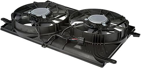 Engine Cooling Fan Assembly 1PC Replaces 15226663, 20972760 Compatible with Saturn Outlook 2007-2010 Compatible with Enclave 2008-2017 Compatible with Chevrolet Traverse 2009-2017 in Saudi Arabia
