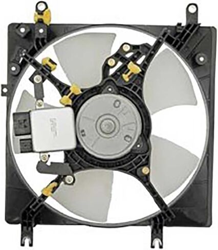 Engine Cooling Fan Assembly 1PC Replaces MR312178, MR312236 Compatible with Mitsubishi Galant 1999 2000 2001 2002 2003 in Saudi Arabia