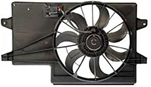 Engine Cooling Fan Assembly 1PC Replaces 8S4Z8C607A Compatible with Focus 2008 2009 2010 2011 in Saudi Arabia