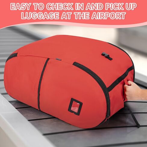 Padded Car Seat Travel Bag Compatible with Doona, Infant Car Seat Travel Bag, Foldable Car Seat Stroller Gate Check Bag for Airplane (Black) in Kuwait