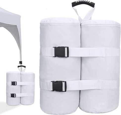 Canopy Weights Bag Leg Weight for Pop up Canopy Tent, Sand Bags for Patio Umbrella Instant Outdoor Sun Shelter (Black) in Kuwait