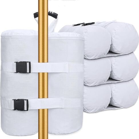 Canopy Weights Bag Leg Weight for Pop up Canopy Tent, Sand Bags for Patio Umbrella Instant Outdoor Sun Shelter (Black) in Kuwait