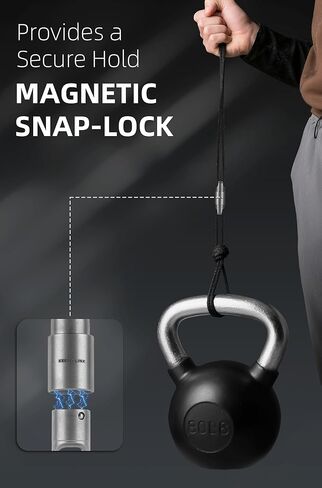 KEEPO LINK Titanium Magnetic Key Ring Quick Release Keychain Holder, 360° Rotatable for Car Keys Car Fobs, OLO01 in Kuwait