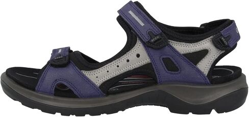 ECCO Women's Yucatan Sport Sandal, Gravel Patchwork, 11-11.5 in Saudi Arabia