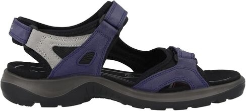 ECCO Women's Yucatan Sport Sandal, Gravel Patchwork, 11-11.5 in Saudi Arabia