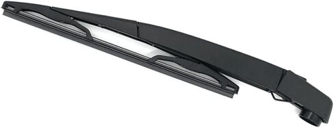 Generic Rear Wiper Arm Blade For Toyota Corolla Cross 2022-2024 L, LE, XLE, Hybrid S, SE, XSE, 1 Piece, Hook Mount, Plastic, Natural Rubber, Metal, Part Number LX-241229557 in Saudi Arabia