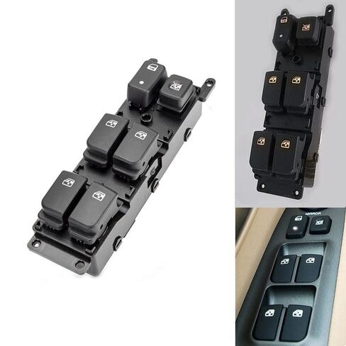 93570-1D313W مفتاح التحكم في رفع زجاج النافذة الكهربائية لكيا كارينز 2006-2012، جانب السائق in Saudi Arabia