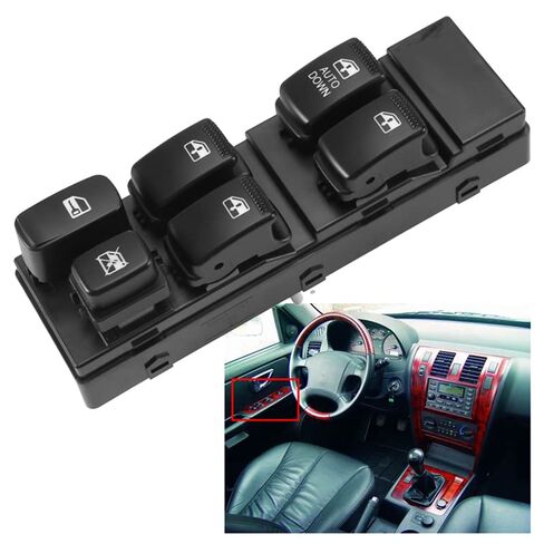 93501-H1120 Car Front Left Window Main Switch for Hyundai Terracan 2001-2006 in Saudi Arabia