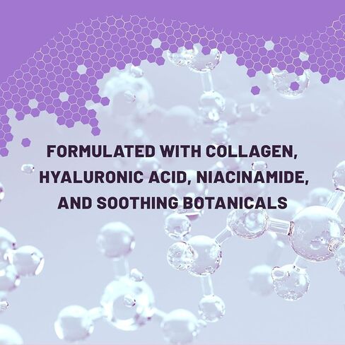 Bio-Collagen Overnight Face Mask - Hydrating & Nourishing Sheet Mask with 17 Amino Acids, Improves Elasticity & Moisturizes, Softens Skin, Suitable for All Skin Types, 6 Pack in Kuwait