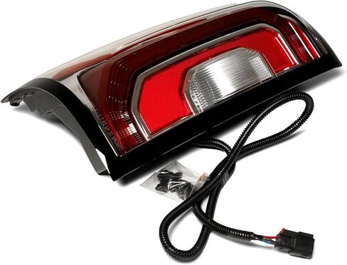 زوج مصابيح خلفية LED متوافقة مع 2016 2017 2018 GMC Sierra 1500 Denali SLT الضوء الخلفي الفرامل الخلفية عكس مجموعات المصابيح استبدال OEM #84365931 84365930 (زوج واحد) in Kuwait