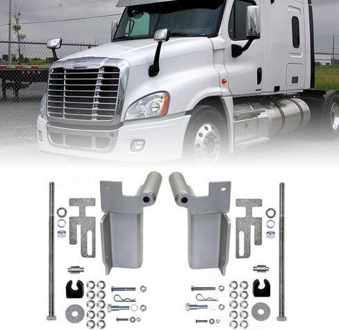 مجموعة أدوات تركيب دعامات حماية الغزال الممتصة للصدمات متوافقة مع Freightliner Cascadia 2008-2017 in Saudi Arabia