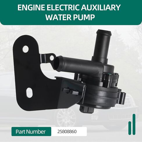 25808860,Engine Electric Auxiliary Water Pump for Cadillac STS/CTS 3.6L V6 GAS DOHC Naturally,2008-2011 in Saudi Arabia