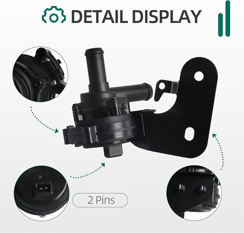 25808860,Engine Electric Auxiliary Water Pump for Cadillac STS/CTS 3.6L V6 GAS DOHC Naturally,2008-2011 in Saudi Arabia