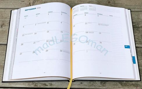 THE AMEX AMERICAN EXPRESS 2026 BLACK LEATHER EXECUTIVE APPOINTMENT BOOK & POCKET PLANNER SET in Saudi Arabia