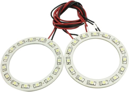 Uxcell 2 × 60 مم 1210 جهاز تثبيت على السطح 15 حلقة LED بيضاء in Saudi Arabia