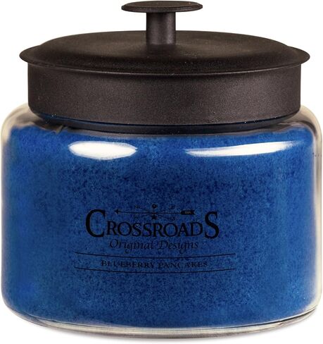 Crossroads Cinnamon Bun Scented 4-Wick Candle, 64 Ounce in Saudi Arabia
