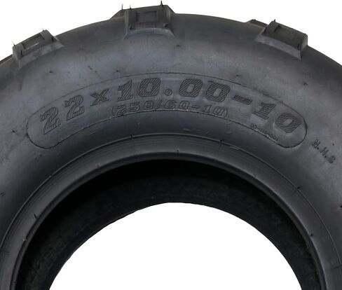 إطارات ATV مقاس 22x10-10، 4PR لجميع التضاريس 22x10-10 TL QD116 ATV UTV Trail إطارات رملية للطرق الوعرة (عبوة من قطعتين، بدون أنبوب) in Kuwait