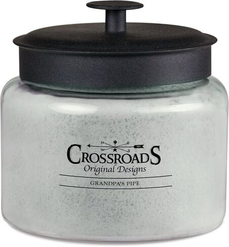 Crossroads Cinnamon Bun Scented 4-Wick Candle, 64 Ounce in Saudi Arabia