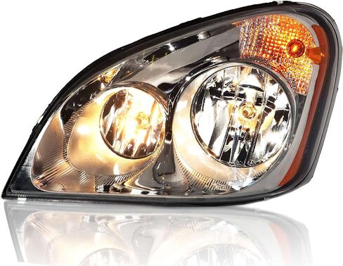 Torque 2008-2017 Freightliner Cascadia Headlight PAIR Replacement for semi Trucks [Included All Bulbs] Assembly Projector DOT SAE Approved Driver Left Passenger Right Side Set (TR030-L, TR030-R) in Saudi Arabia